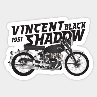 1951 Vincent Black Shadow Sticker